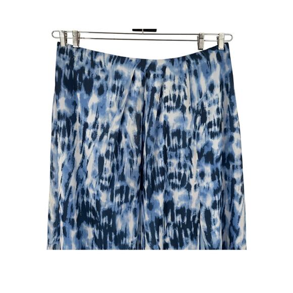 Eloquii skirt pleated midi tie dye blue size 20 - Picture 2 of 5